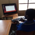 Delivered computer to Zimbabwe