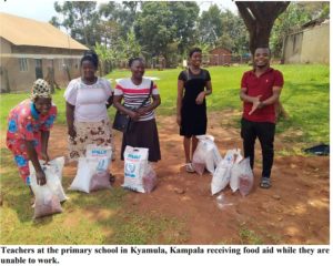 Food distribution to teachers