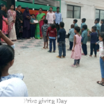 Prize giving