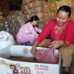 Self-help group packing supplies